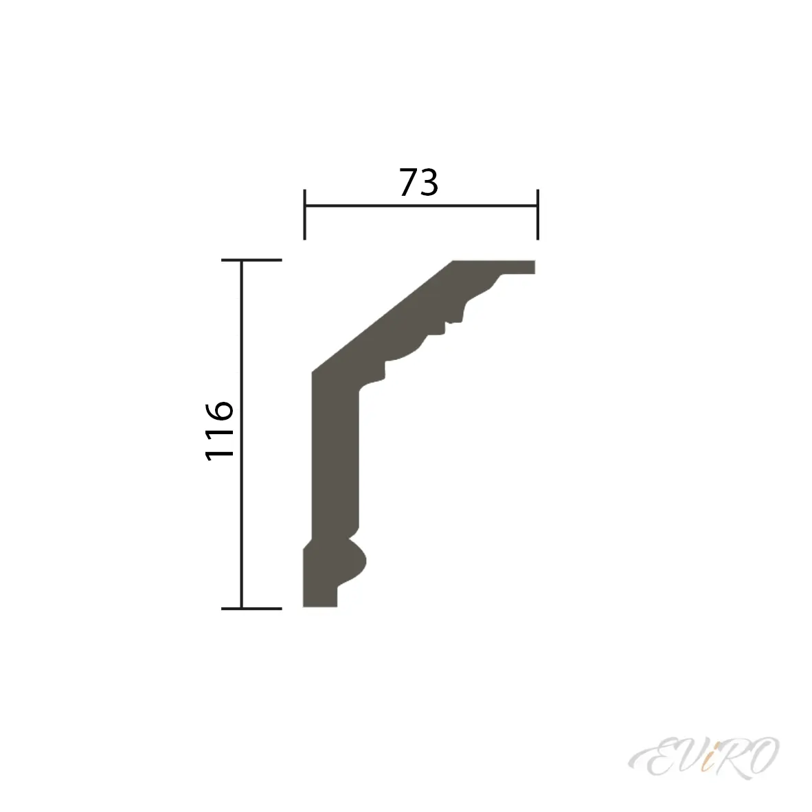 Карниз EViRO Модель 1.50.104